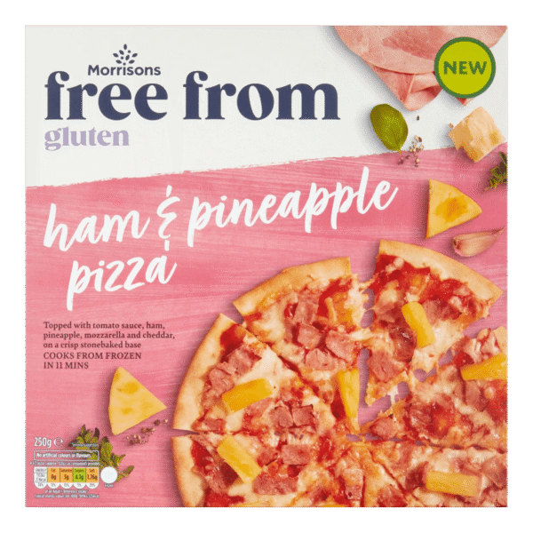 Morrisons Free From Ham & Pineapple Pizza