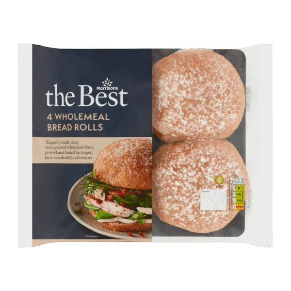 Morrisons The Best Wholemeal Rolls