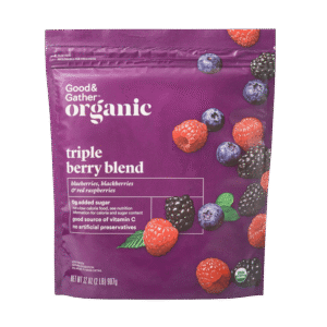 Organic Frozen Triple Berry Blend