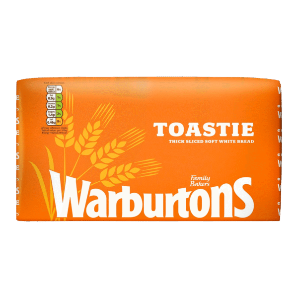 Warburtons Toastie Thick Sliced White Bread