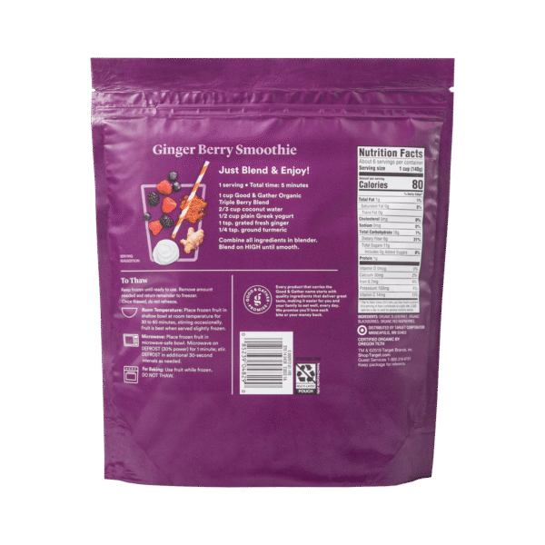 Organic Frozen Triple Berry Blend - Image 2